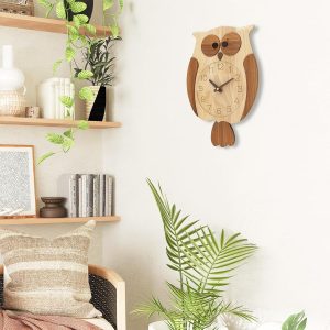 Owl Wall Clock